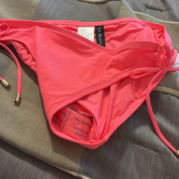 La Blanca Women Standard Island Goddess Side Loop Hipster Bikini Swimsuit Bottom - Picture 7 of 8